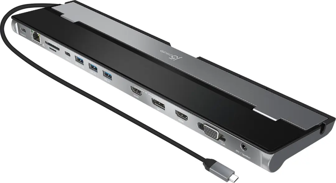 j5create JCD543 Drievoudig Display Docking Station