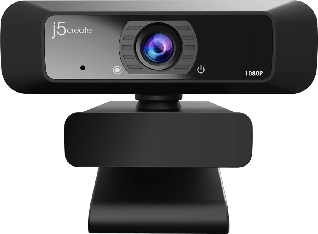 j5create JVCU100 HD Webcam - Zwart - afbeelding 2 van 6