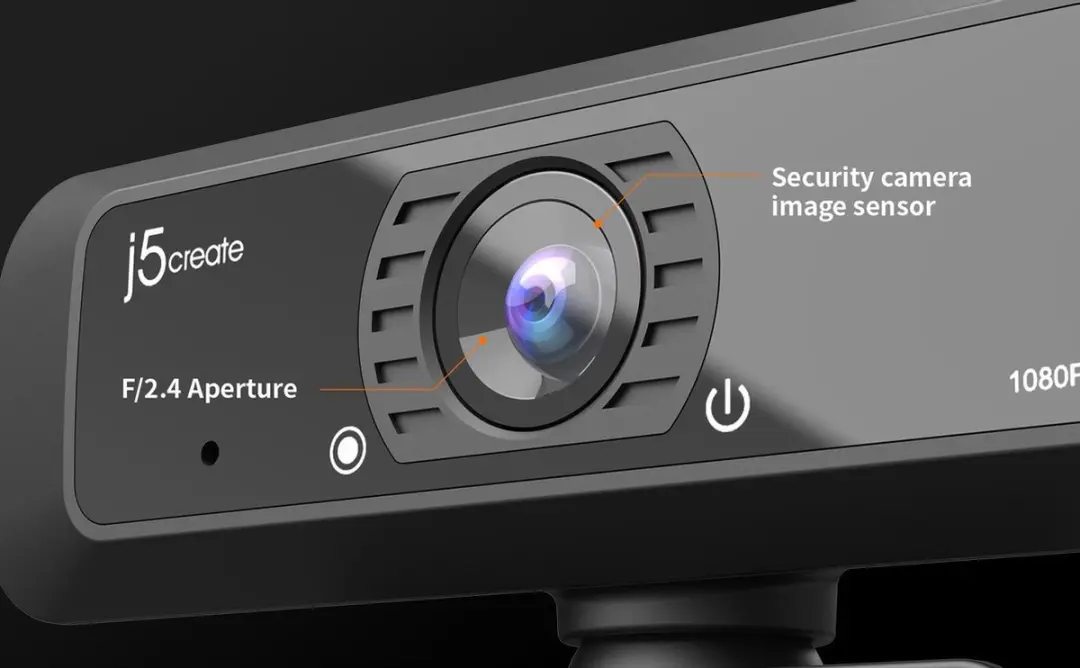 j5create JVCU100 HD Webcam - Zwart - afbeelding 4 van 6