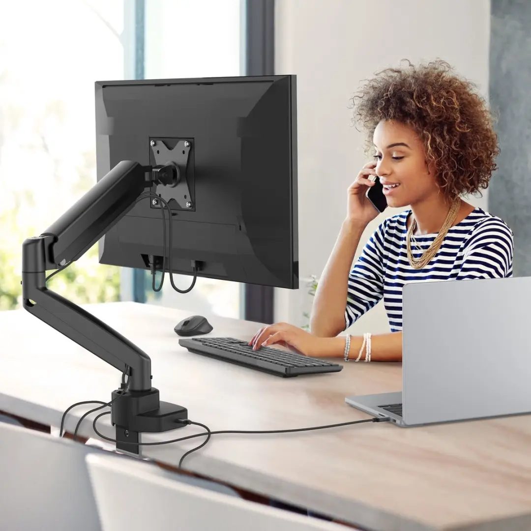 j5create JTSA301-N Monitorsteun met Dock - Zwart - afbeelding 3 van 6