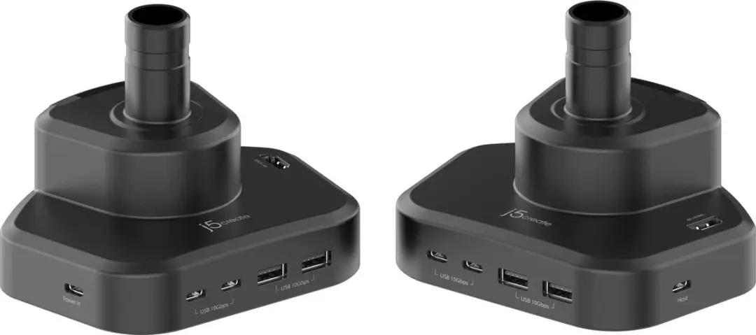 j5create JTSA301-N Monitorsteun met Dock - Zwart - afbeelding 6 van 6