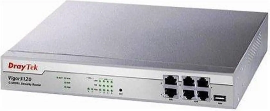 Draytek Vigor3120 Ethernet LAN Grijs