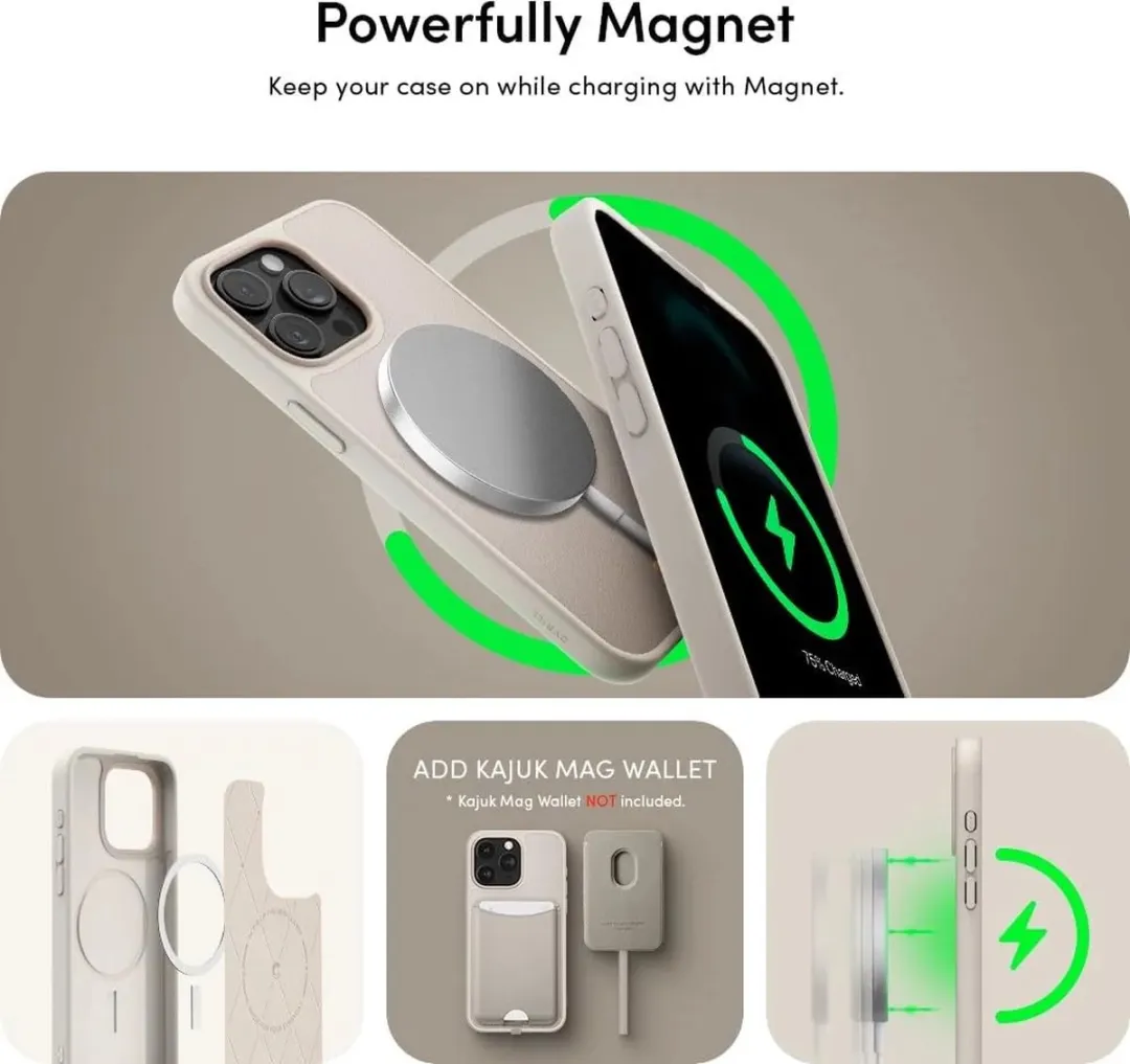 Spigen Cyrill Kajuk iPhone 15 Pro Max Hoesje ACS06633 - Bruin