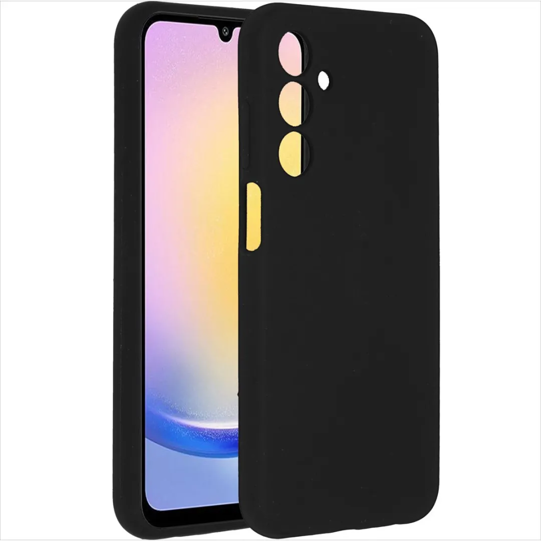 Accezz Hoesje Samsung Galaxy A25 - Zwart