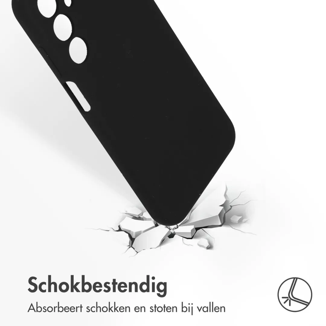 Accezz Hoesje Samsung Galaxy A25 - Zwart