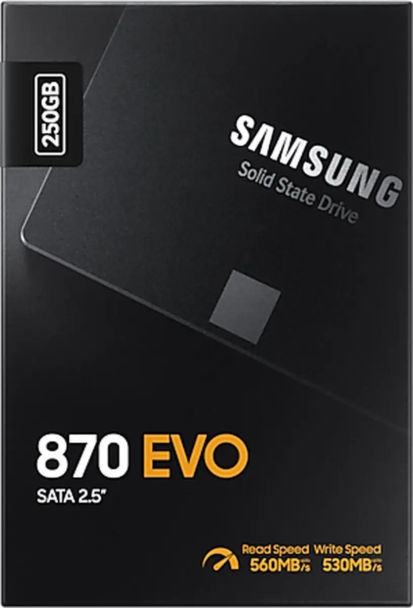 Samsung 870 EVO MZ-77E250BW SSD - afbeelding 3 van 6