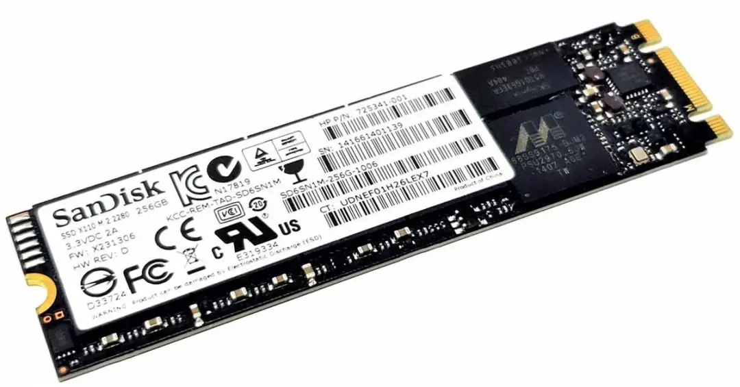 SanDisk X400 256GB M.2 2280 SATA III