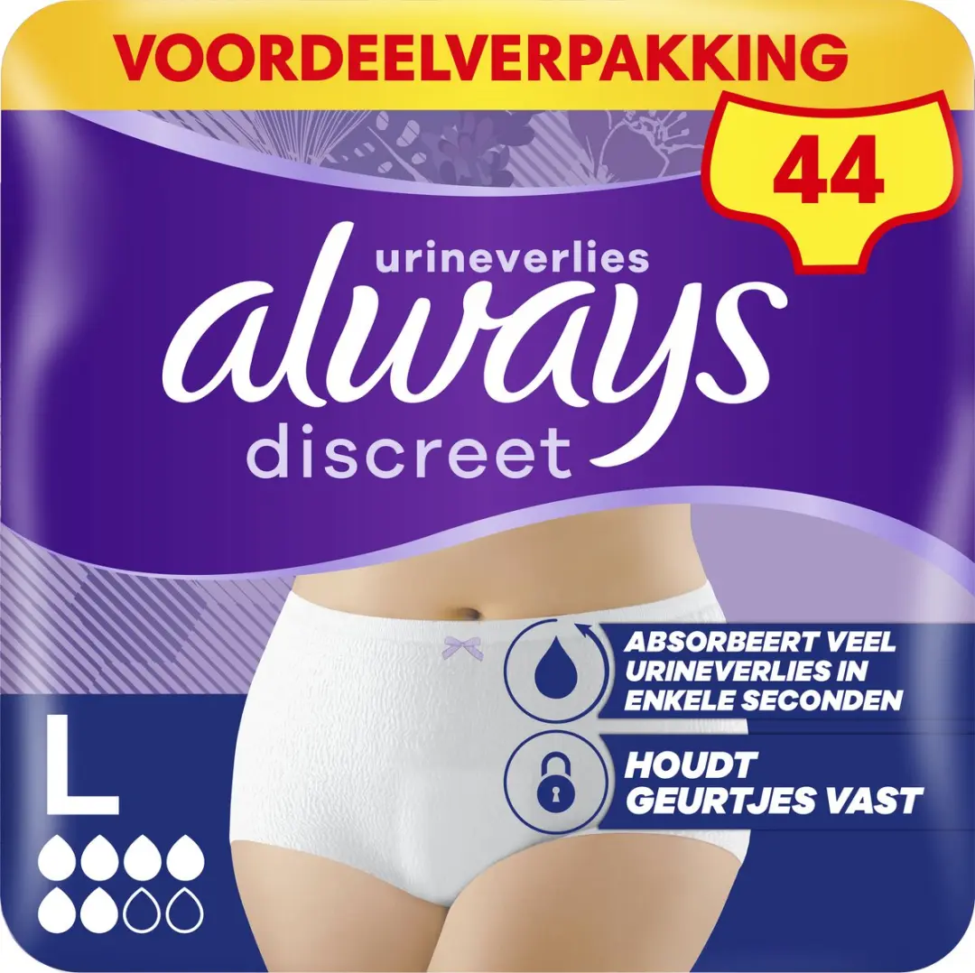 Always Discreet Broekjes