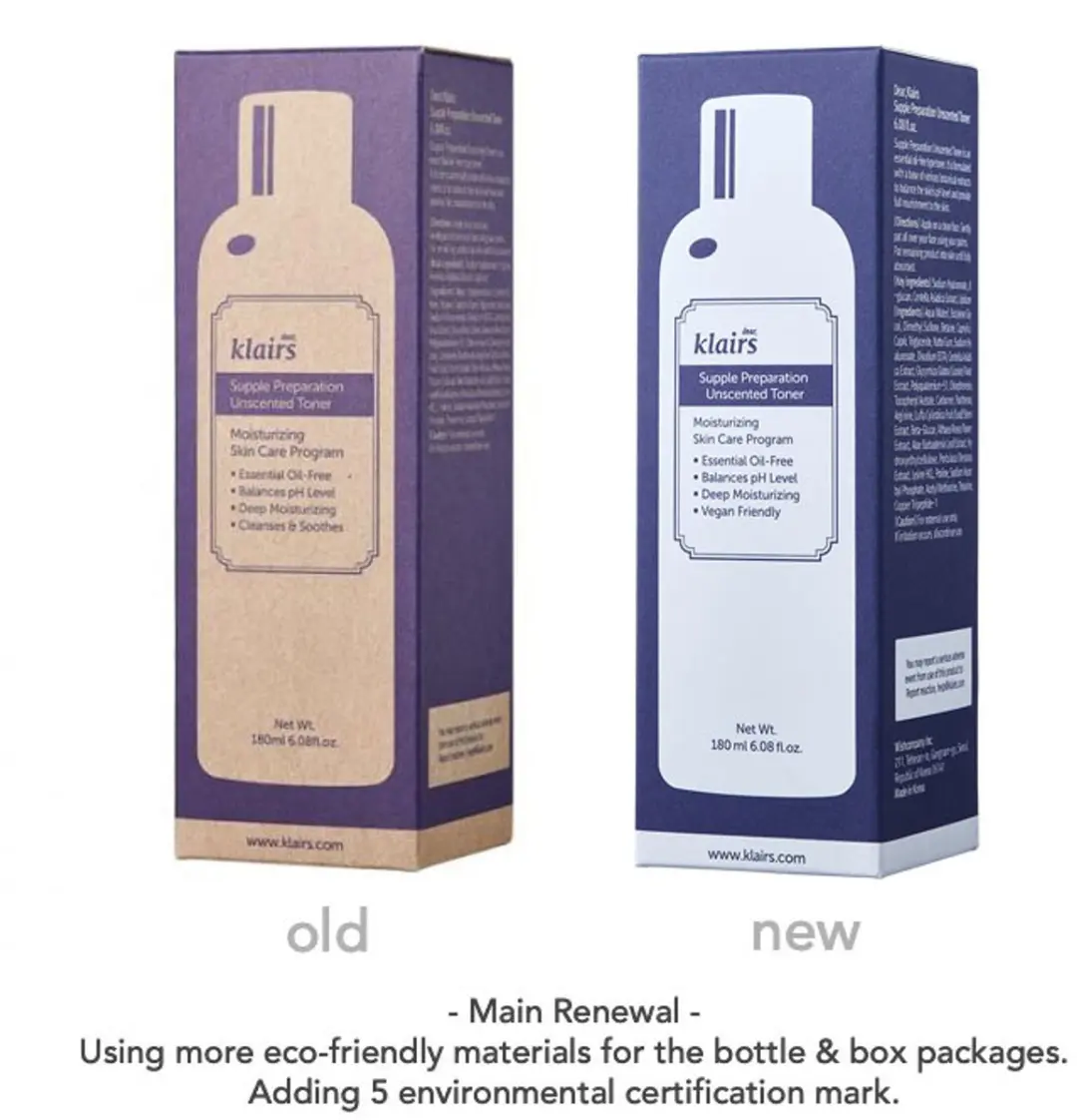 Klairs Supple Preparation Unscented Toner 180ml - afbeelding 5 van 6
