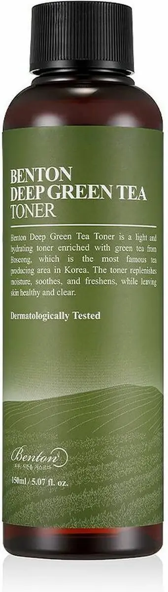 Benton Deep Green Tea Toner 150ml - afbeelding 3 van 3