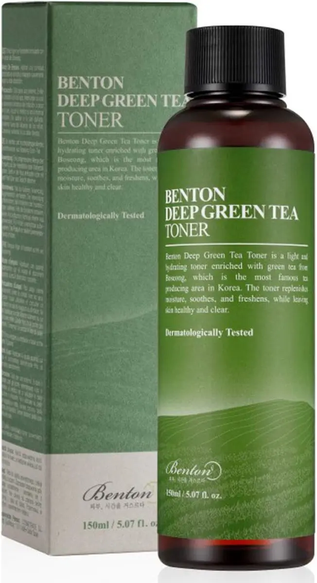 Benton Deep Green Tea Toner 150ml - afbeelding 2 van 3