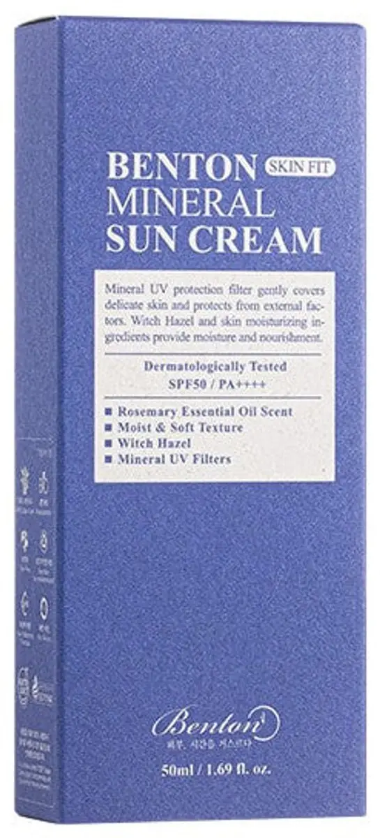 Benton Skin Fit Mineral Zonnecrème SPF50+ - 50ml - afbeelding 4 van 6