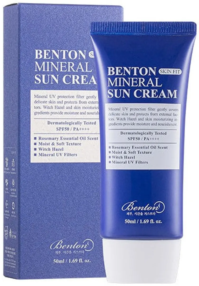 Benton Skin Fit Mineral Zonnecrème SPF50+ - 50ml - afbeelding 5 van 6