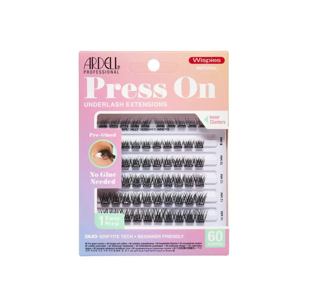 ARDELL Press On Underlash Extentions Wispies Natural