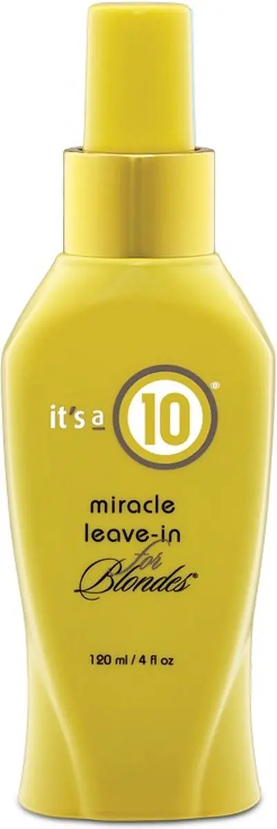 It's a 10 Miracle Leave-In for Blondes Conditioner - 120ml - afbeelding 2 van 3