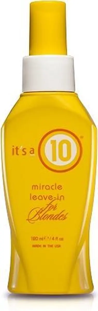 It's a 10 Miracle Leave-In for Blondes Conditioner