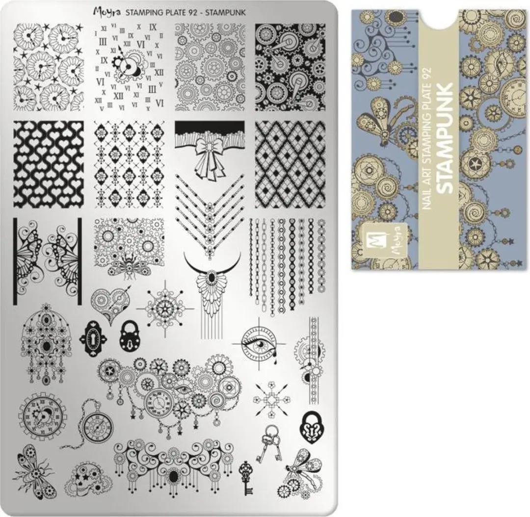 Moyra Stamping Plate 92 Stampunk