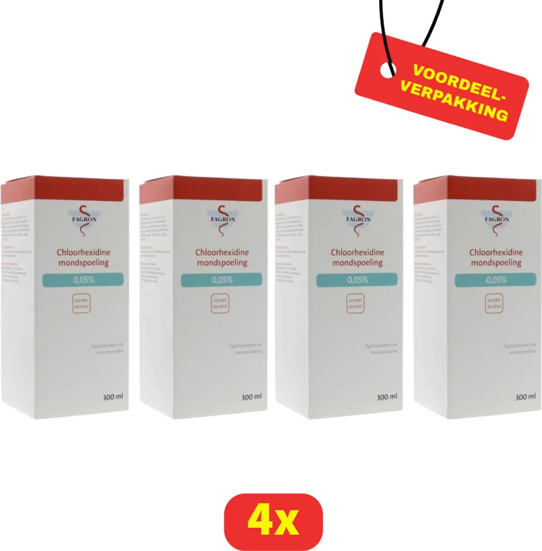 Fagron Chloorhexidine Mondspoeling 0.05%