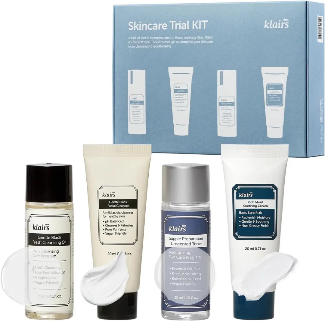 Klairs Black Fresh Skincare Trial Kit