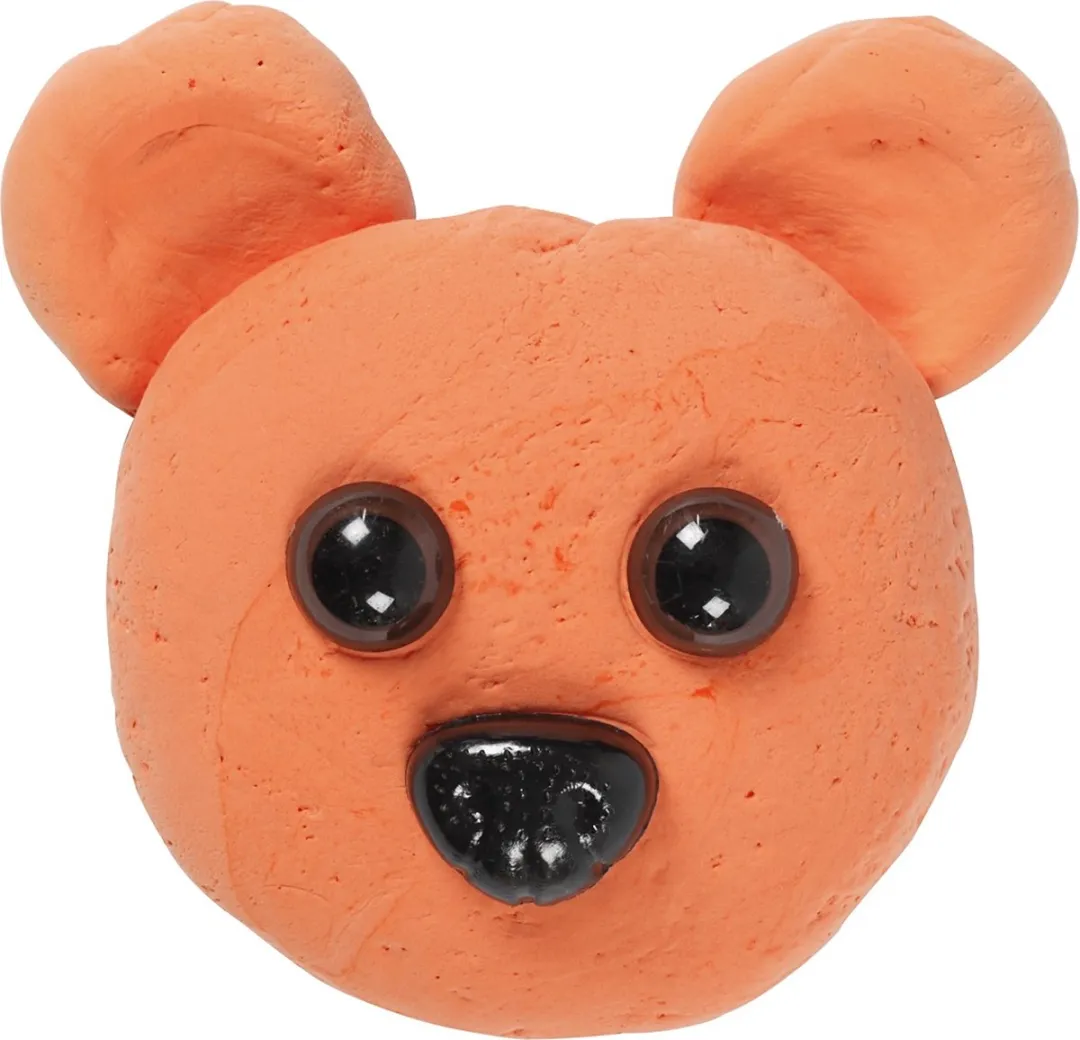 Creativ Company Creotime Teddybeer Ogen en Neuzen - Assorti