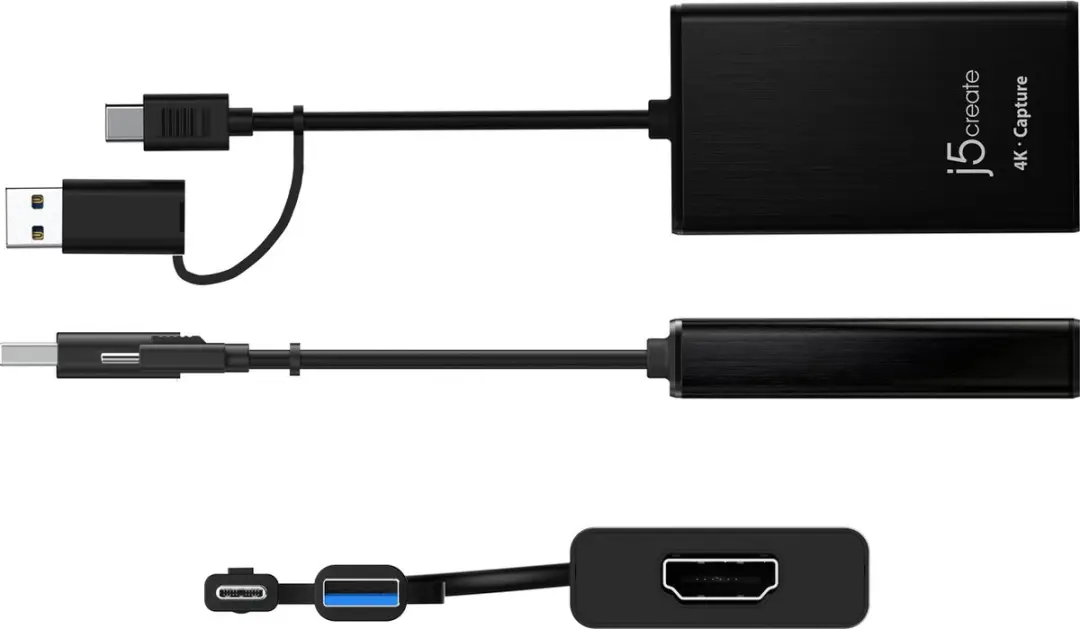 j5create JVA11-N 4K HDMI Capture-adapter - Zwart - afbeelding 4 van 6