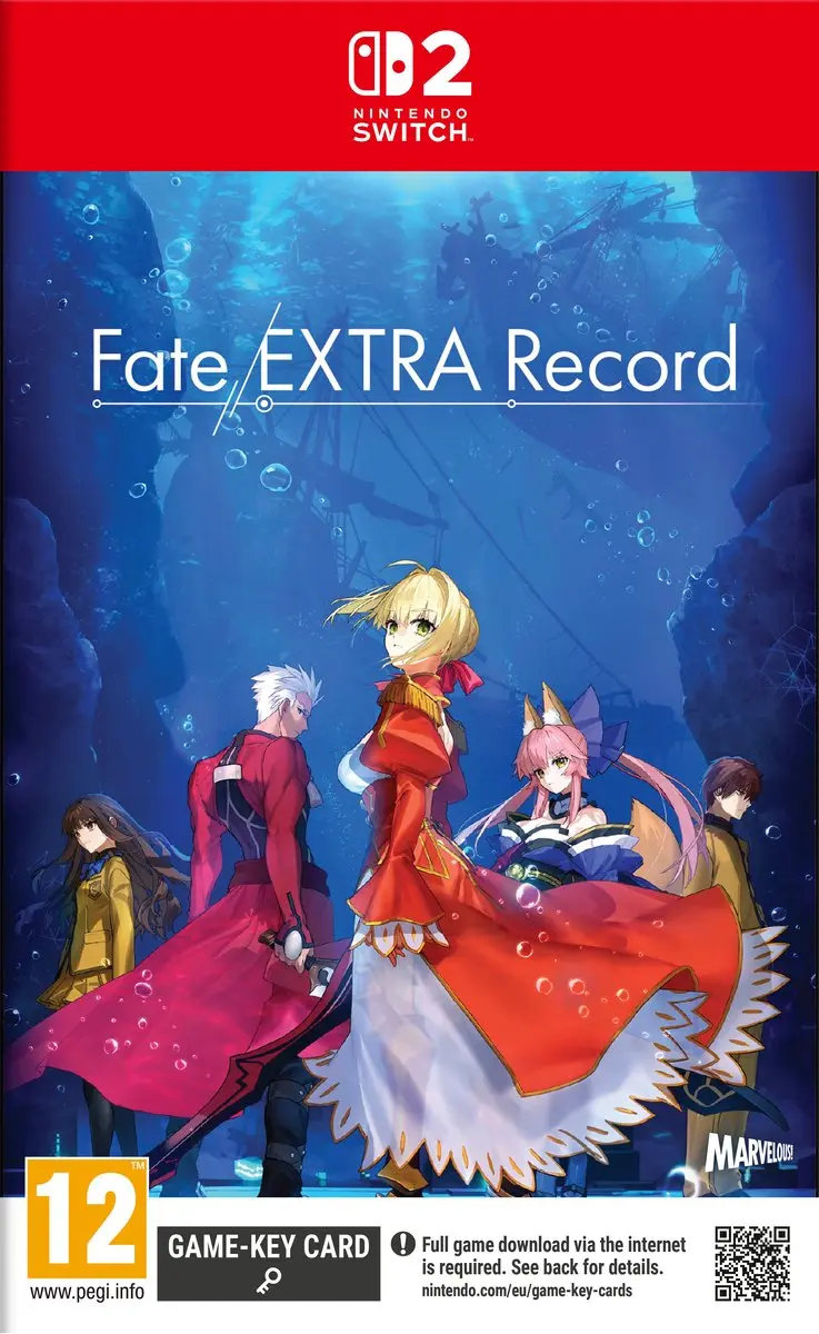 Mindscape Fate/EXTRA Record Switch 2 Game Key Card - afbeelding 2 van 6