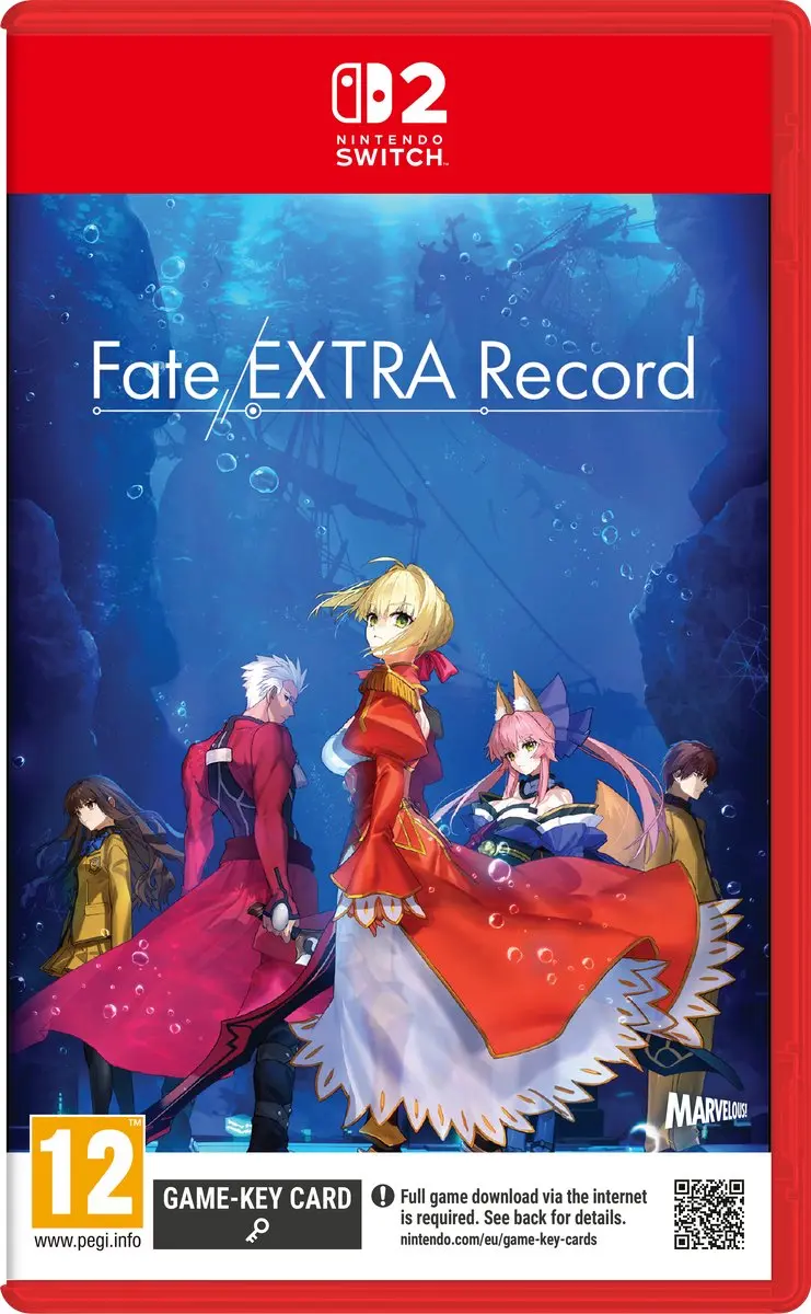 Mindscape Fate/EXTRA Record Switch 2 Game Key Card