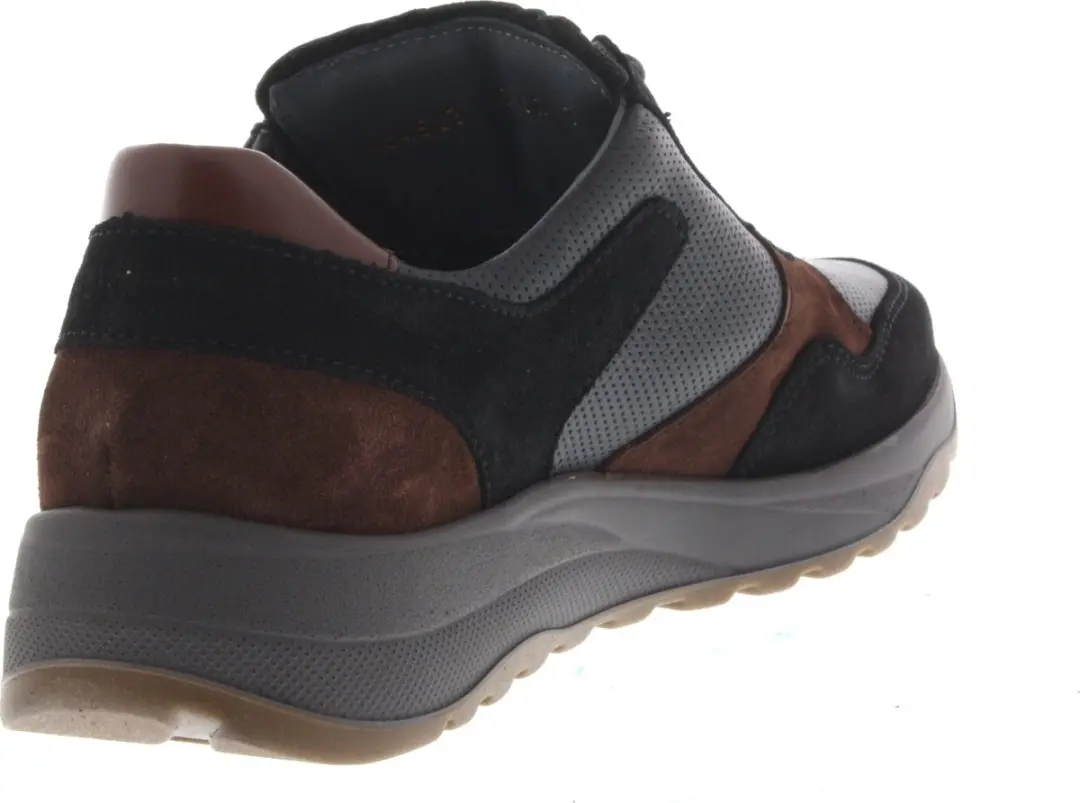 Heren Sneakers Waldlaufer K-john 662001-400-709 Zwart - Maat 9 - afbeelding 4 van 6