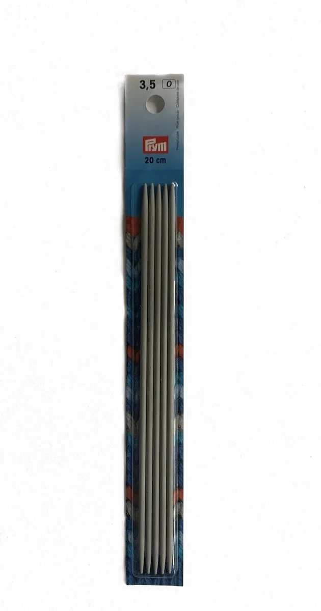 Prym Kousenbreinaalden Aluminium - 2 Punten - Grijs
