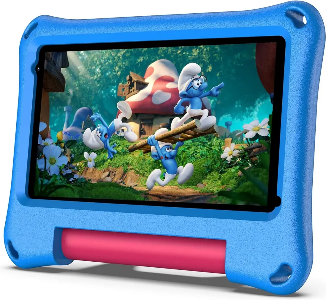 CosmoToys® Kids Tablet - Kindertablet - Tablet Kinderen - Vanaf 3 Jaar - Speelgoed voor in de Auto & Onderweg - 7 Inch - Android 11 - Ouderlijk Toezicht - 3500 mAh - Blauw