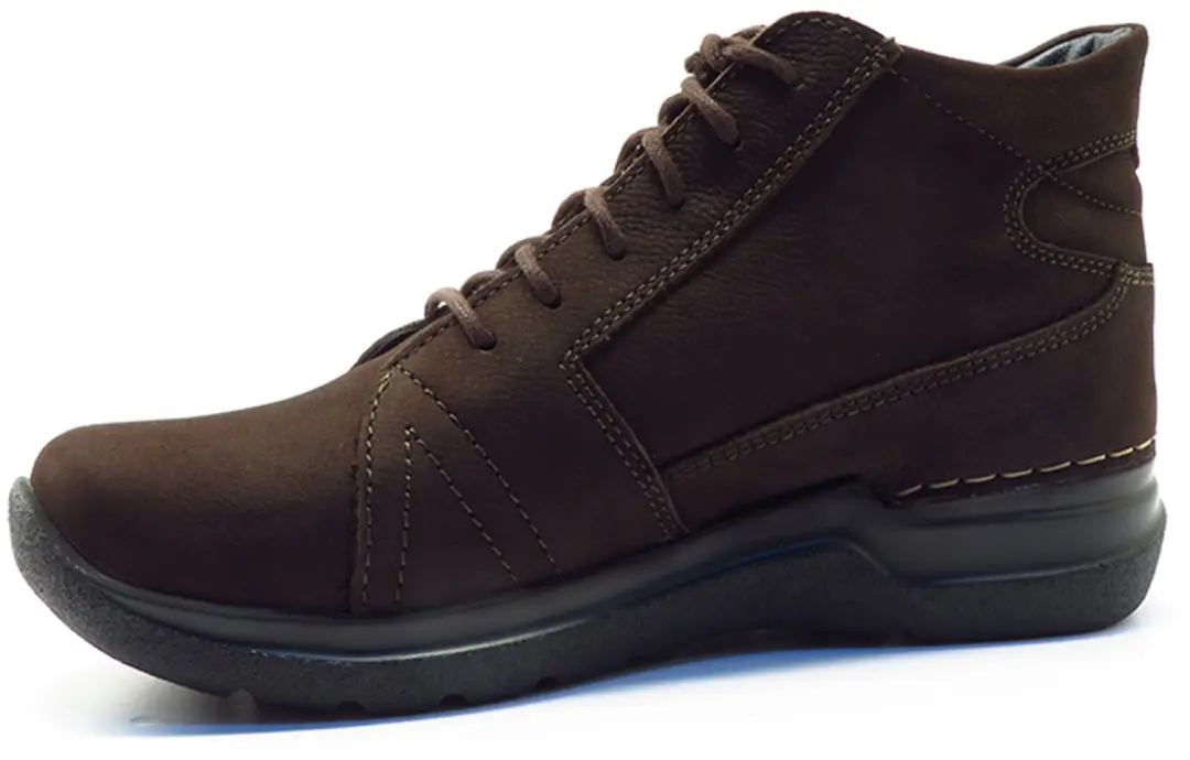 Wolky Why Enkellaarzen Nubuck - Bruin - afbeelding 3 van 4