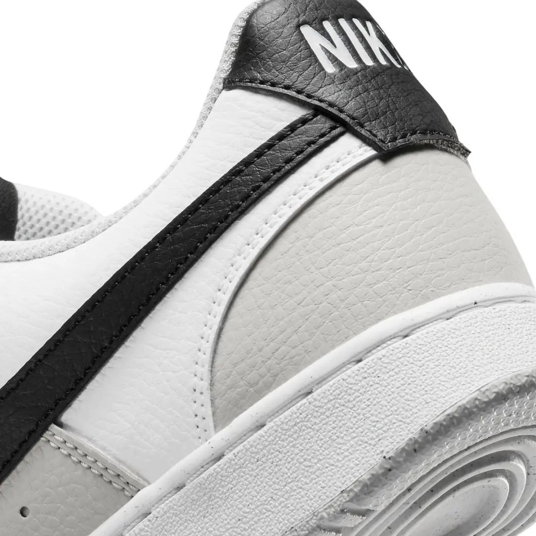 Nike Court Vision Low Heren Sneakers - Grijs/Zwart/Wit - afbeelding 6 van 6