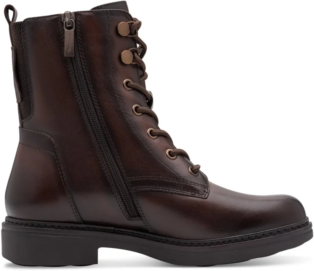 Tamaris Comfort Essentials Dames Enkellaarzen - Mocca - afbeelding 3 van 6