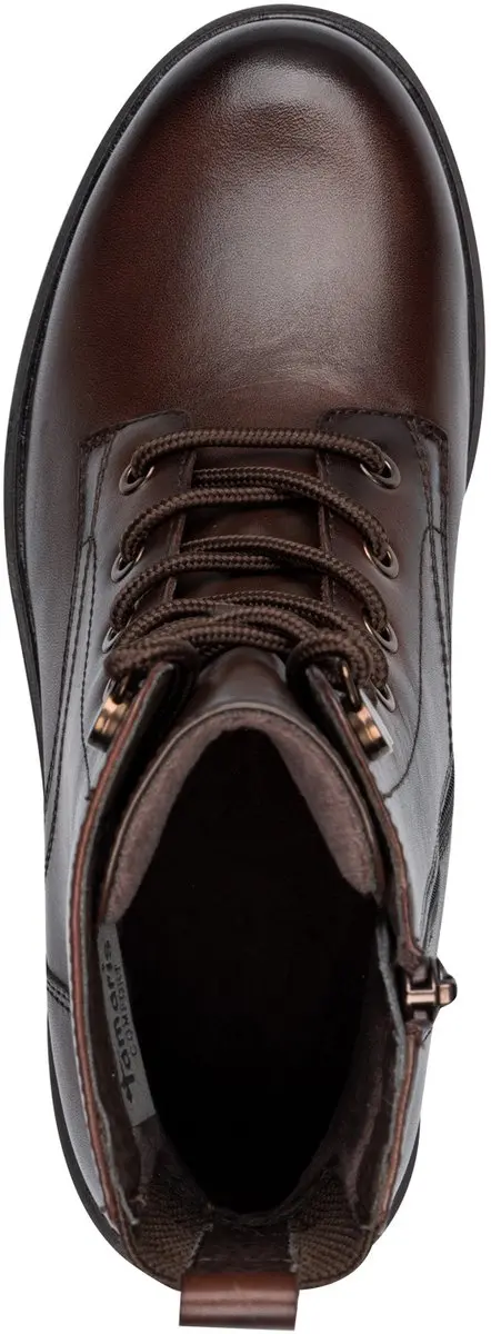Tamaris Comfort Essentials Dames Enkellaarzen - Mocca - afbeelding 4 van 6