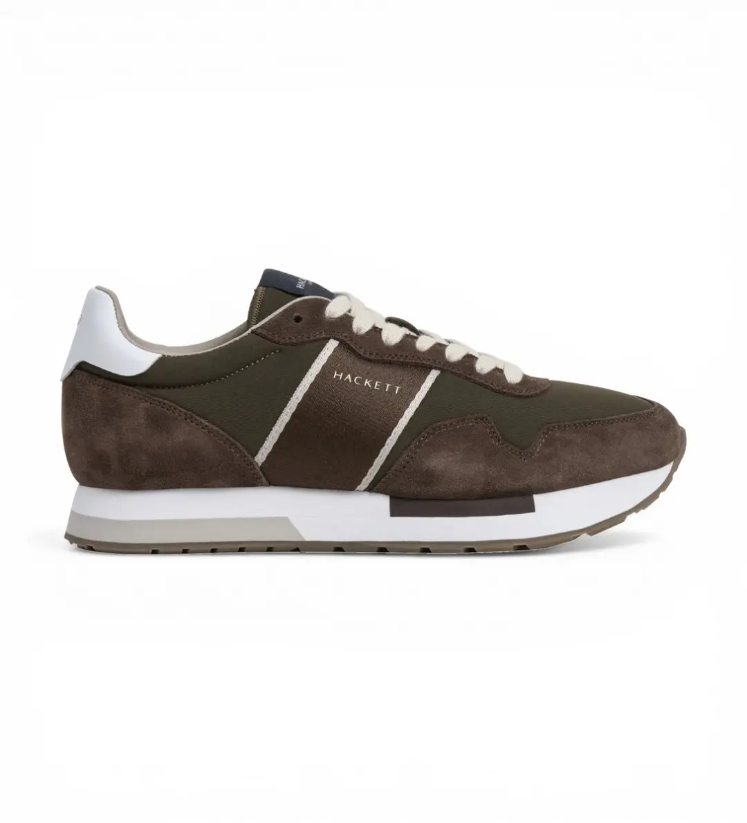 Hackett London Keston Symbol Leren Sneakers - afbeelding 3 van 3
