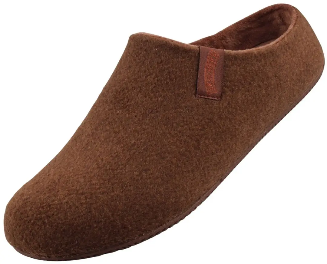 Skechers Bennett-Relaxer Heren Sloffen - Bruin - afbeelding 2 van 6