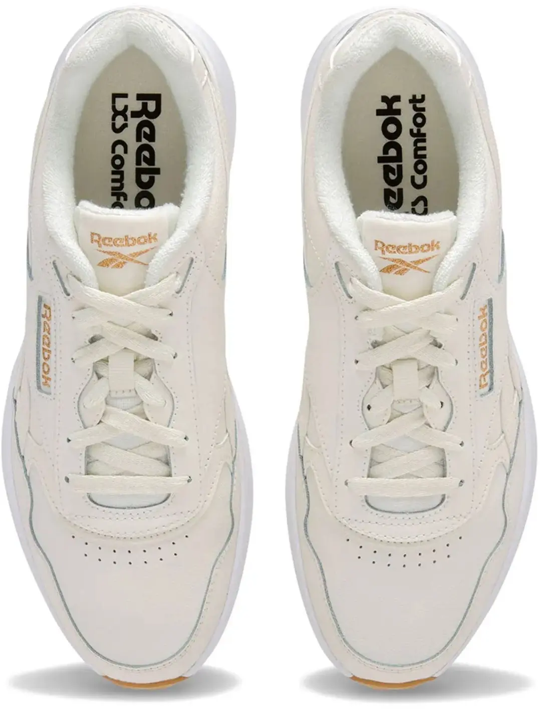 Reebok Run LXS Sneakers - 42 - Chalk/Gold/White - afbeelding 3 van 4
