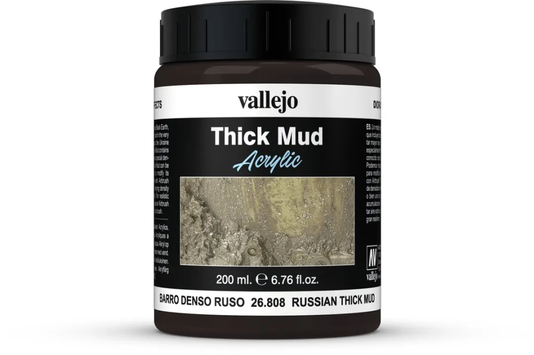 Vallejo Russian Mud VAL-26808 Modelbouwdecoratie 200ml