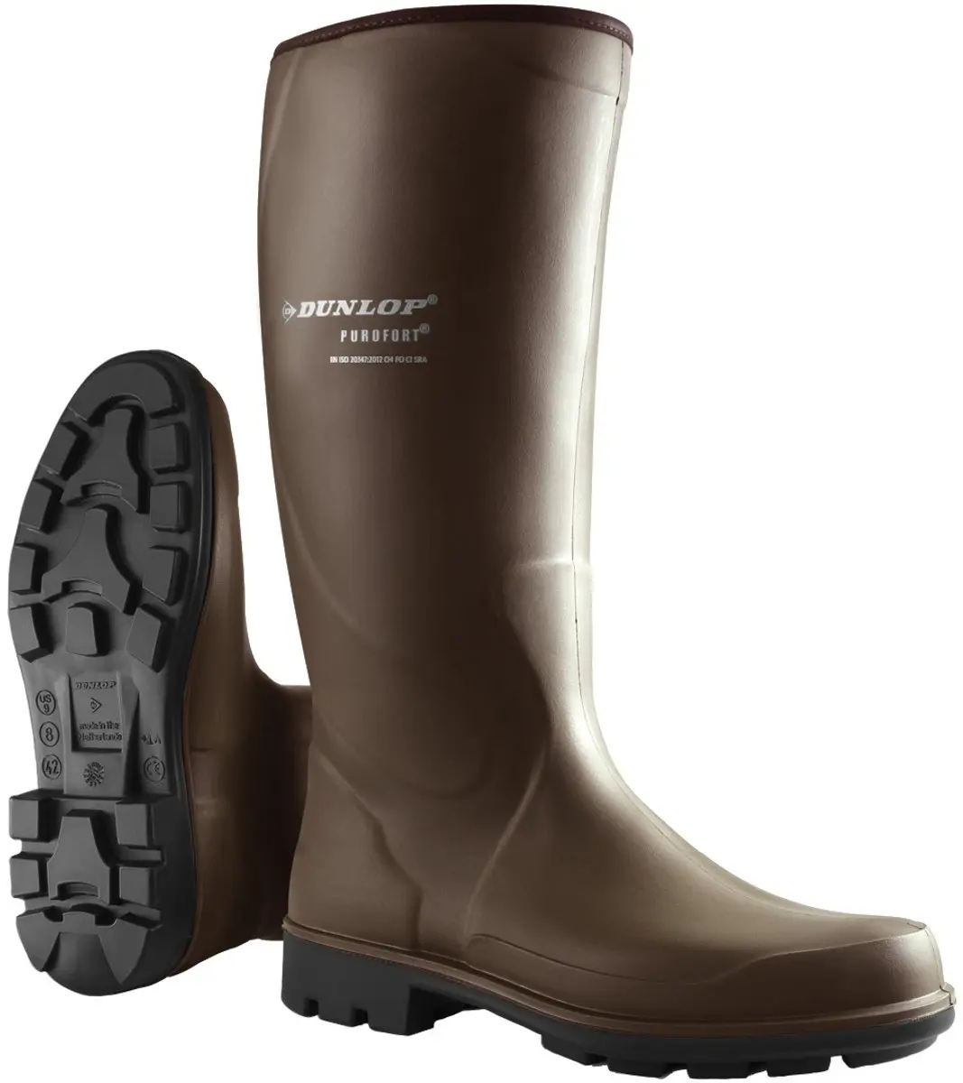 Dunlop Footwear Purofort Terroir Pro Laarzen Bruin EU 40 Man