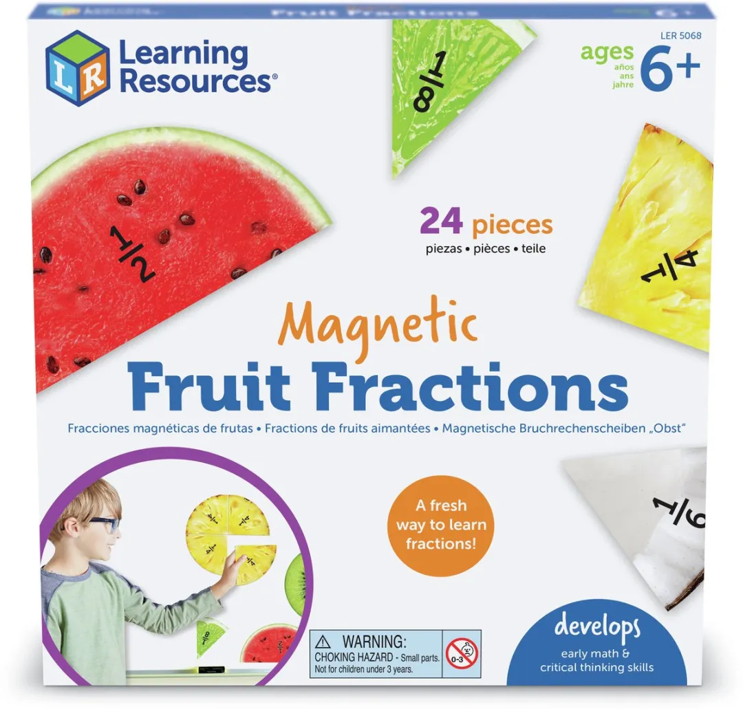 Learning Resources Magnetisch Speelgoed Fruitbreuken 51-delig