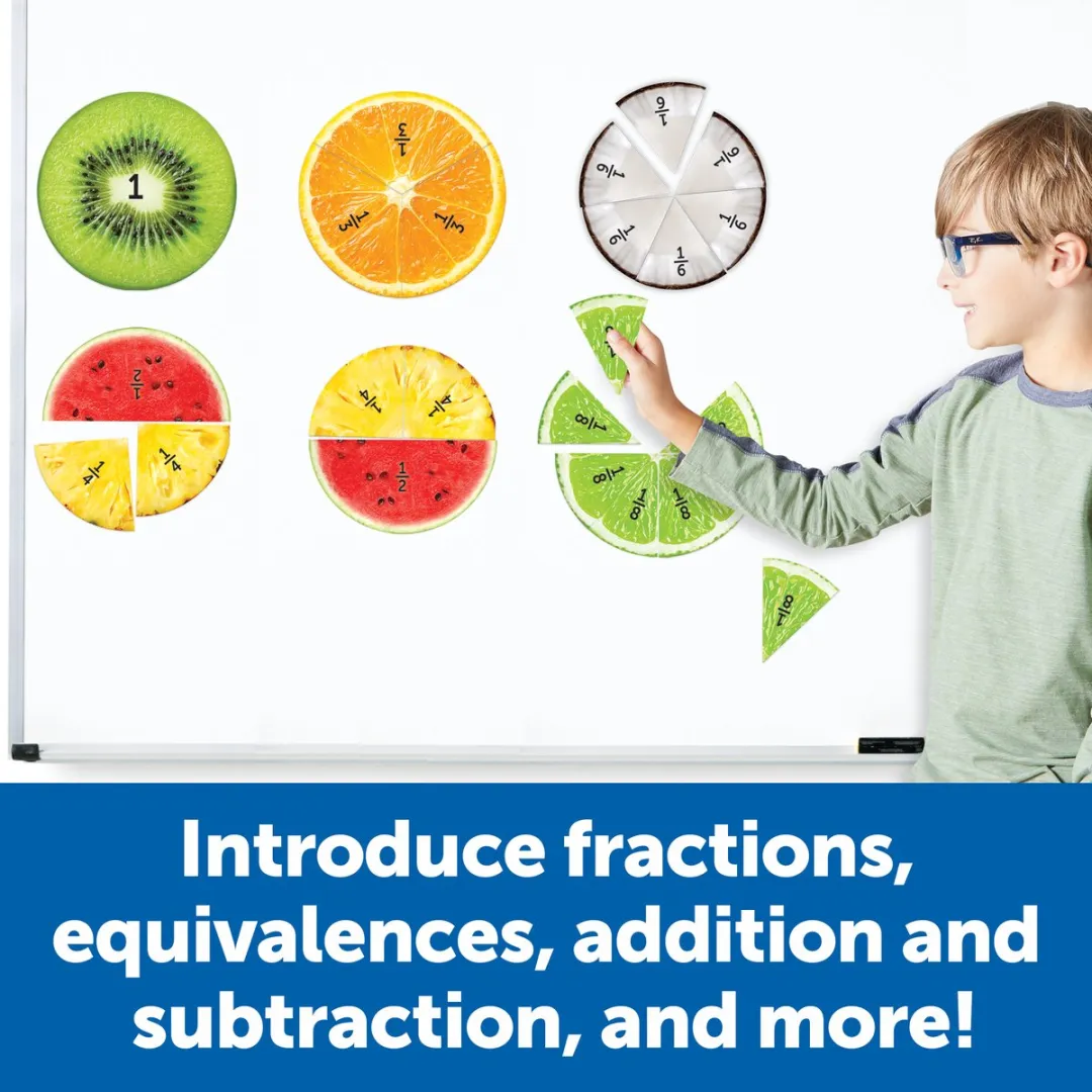 Learning Resources Magnetisch Speelgoed Fruitbreuken 51-delig - Multicolor