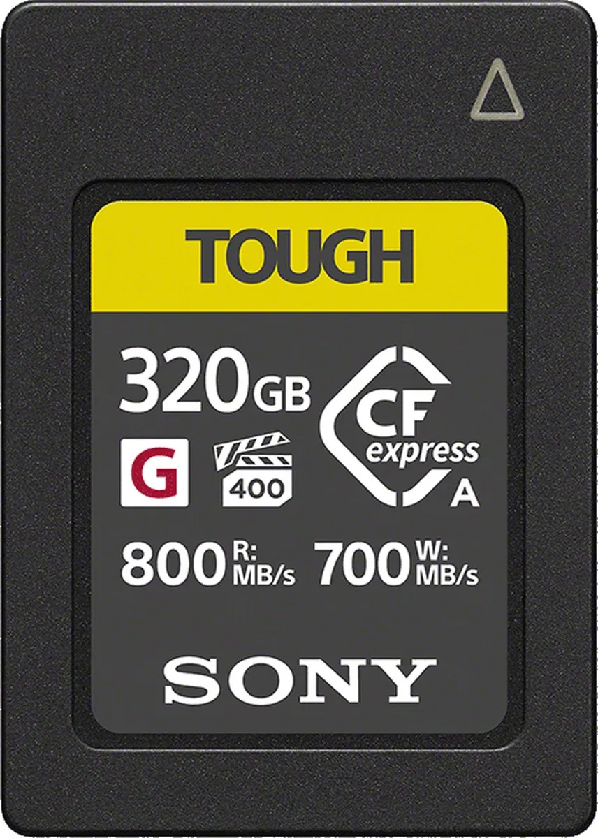 Sony CFexpress Type A CEAG320T.SYM Geheugenkaart 400GB