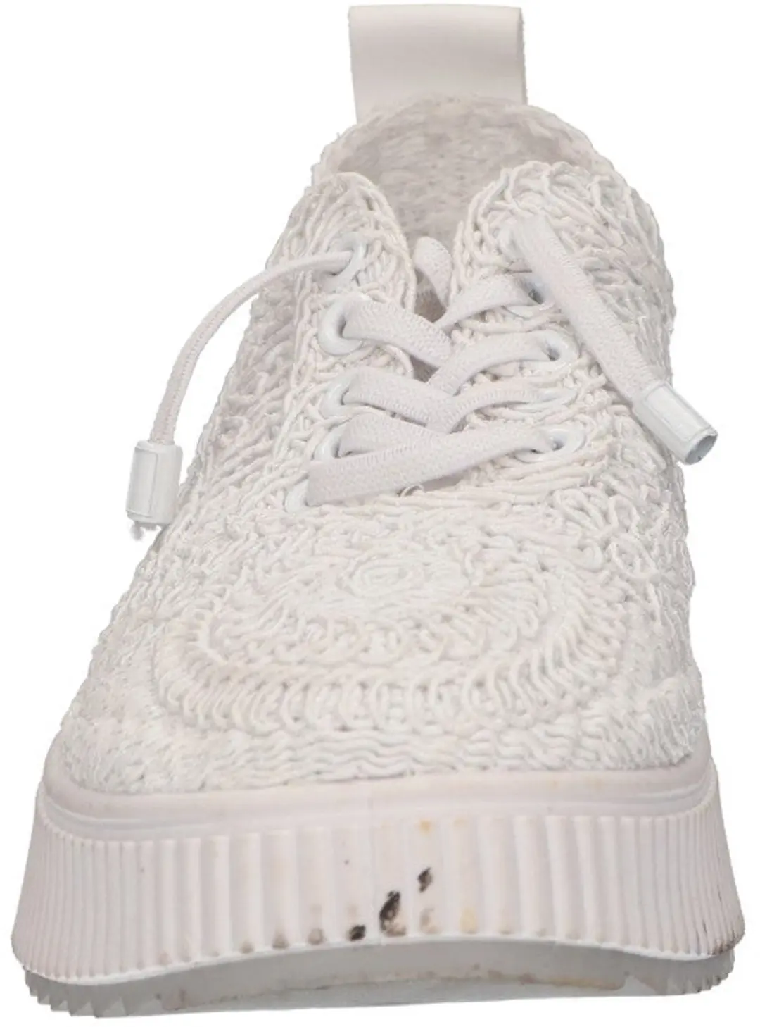 La Strada Sneaker Wit Textiel