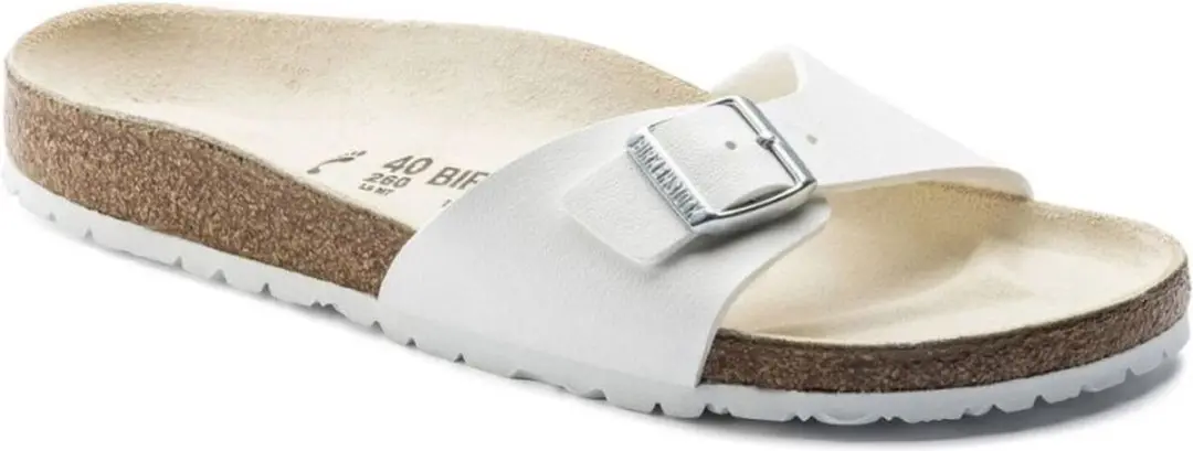 Birkenstock Madrid BF Weiá Narrow Dames Slippers
