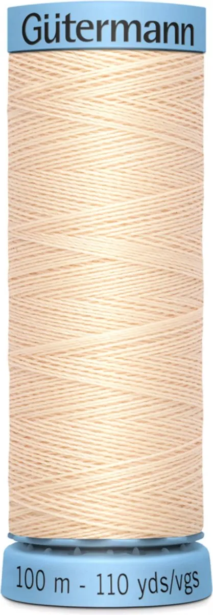 Gutermann Zijde Garen 100m - Zwart/Grijs/Wit
