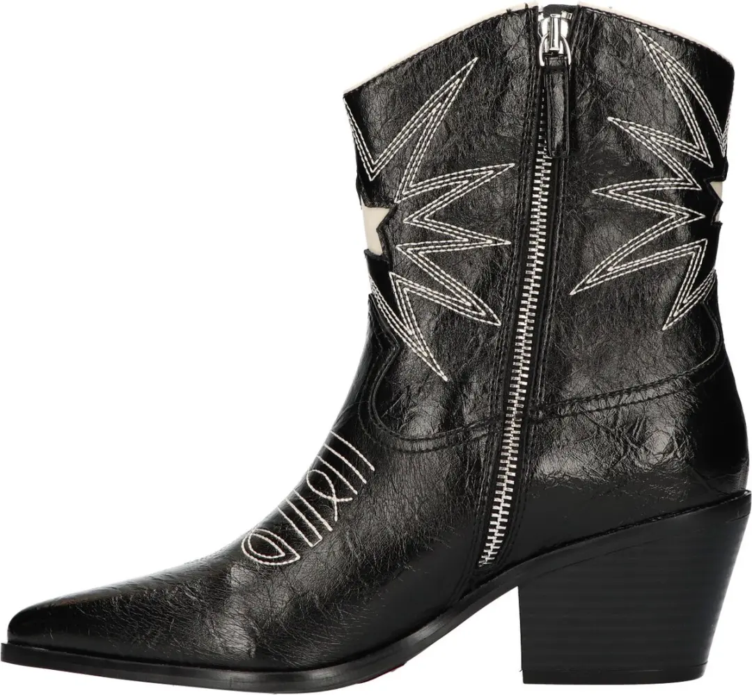 La Strada Western Bootie Zwart Synthetisch