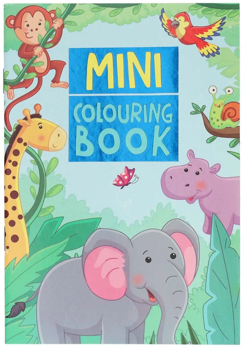 Johntoy Mini Kleur-en Spelletjesboek B1001 - 24 Pagina's