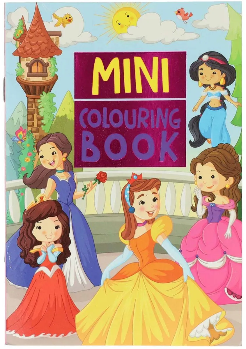 Johntoy Mini Kleur-en Spelletjesboek B1001 - 24 Pagina's
