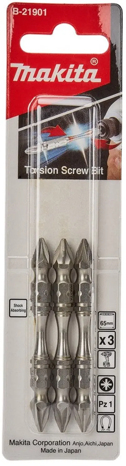 Makita B-21901 Slagschroefbit Pz1x65mm