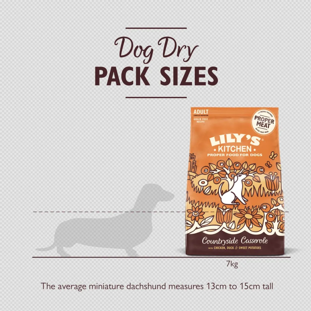 Lily's Kitchen Stoofpotje Countryside Hondenvoer 7kg - Kip & Eend